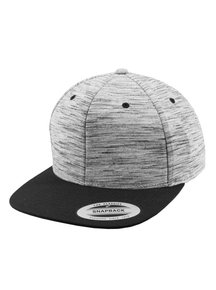 Yupoong Stripes Melange Crown Flexfit Cap Kappen Hüte Grosshandel