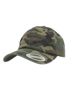 Yupoong Low Profile Wald-Camouflage Dad Flexfit Cap Kappen Hüte Grosshandel