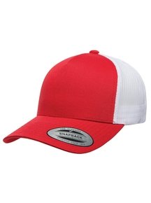 Yupoong Retro 5 Panel Flexfit Cap Kappen Hüte Grosshandel