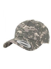 Yupoong Low Profile Digital Camo Flexfit Cap Kappen Hüte Grosshandel