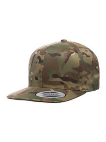 Yupoong Classic Multicam Snapback Flexfit Cap Kappen Hüte Grosshandel