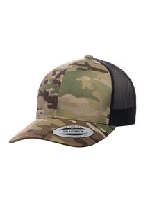 Yupoong Retro Multicam Flexfit Cap Kappen Hüte Grosshandel