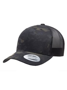 Yupoong Retro Multicam Flexfit Cap Kappen Hüte Grosshandel