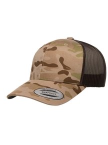 Yupoong Retro Multicam Flexfit Cap Kappen Hüte Grosshandel