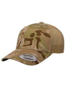 Yupoong Retro Multicam Flexfit Cap Kappen Hüte Grosshandel