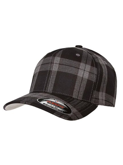 Flexfit Tartan Baseball Cap Flexfit Cap Kappen Hüte Grosshandel