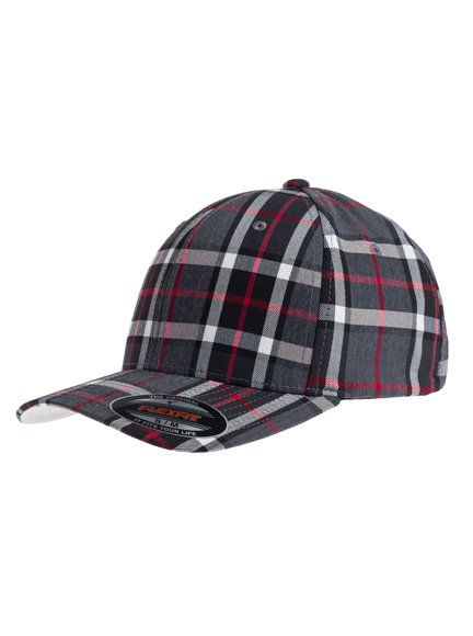 Flexfit Check Baseball Cap Flexfit Cap Kappen Hüte Grosshandel