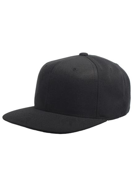 Yupoong Classic Unicolor mit schwarzem Visor Snapback Cap Flexfit Cap Kappen Hüte Grosshandel