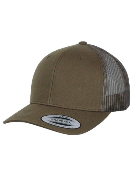 Yupoong Retro Trucker Cap Flexfit Cap Kappen Hüte Grosshandel