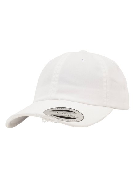 Yupoong Low Profile Cotton Twill Destroyed Baseball Cap Flexfit Cap Kappen Hüte Grosshandel