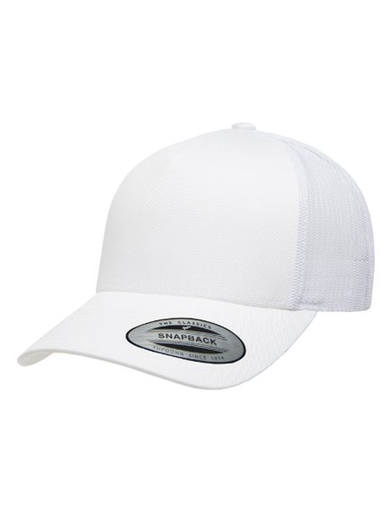 Yupoong Retro 5 Panel Trucker Cap Flexfit Cap Kappen Hüte Grosshandel