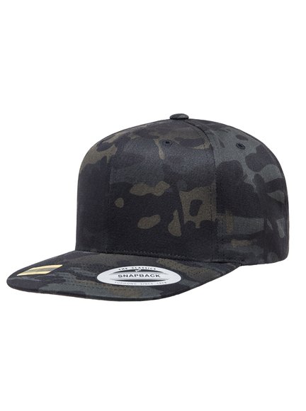 Yupoong Classic Multicam Schwarz Camouflage Snapback Cap Flexfit Cap Kappen Hüte Grosshandel