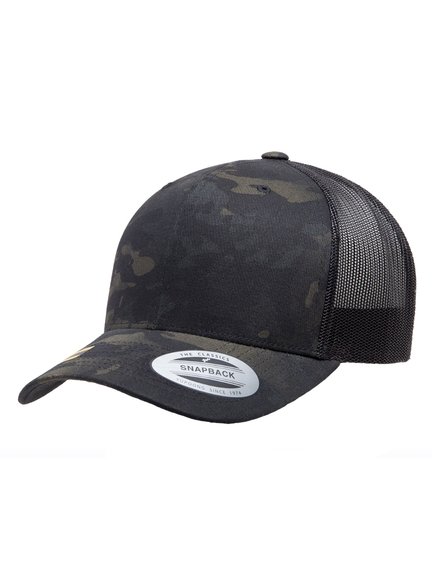 Yupoong Retro Multicam Trucker Cap Flexfit Cap Kappen Hüte Grosshandel