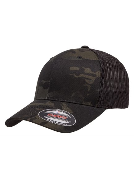 Flexfit Trucker Multicam Baseball Cap Flexfit Cap Kappen Hüte Grosshandel