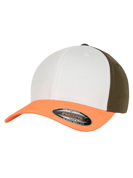 Flexfit 3-Tone Baseball Cap Flexfit Cap Kappen Hüte Grosshandel