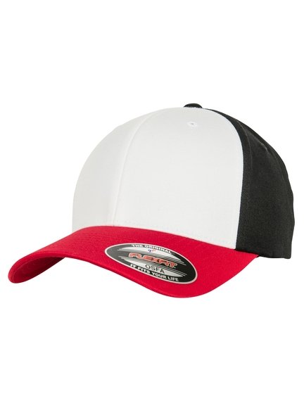 Flexfit 3-Tone Baseball Cap Flexfit Cap Kappen Hüte Grosshandel