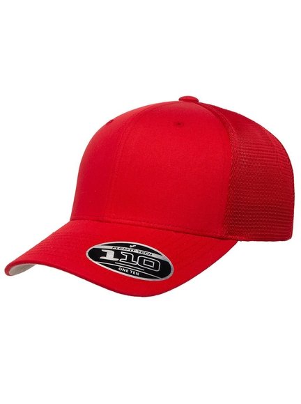 Flexfit 110M Mesh Trucker Cap Flexfit Cap Kappen Hüte Grosshandel