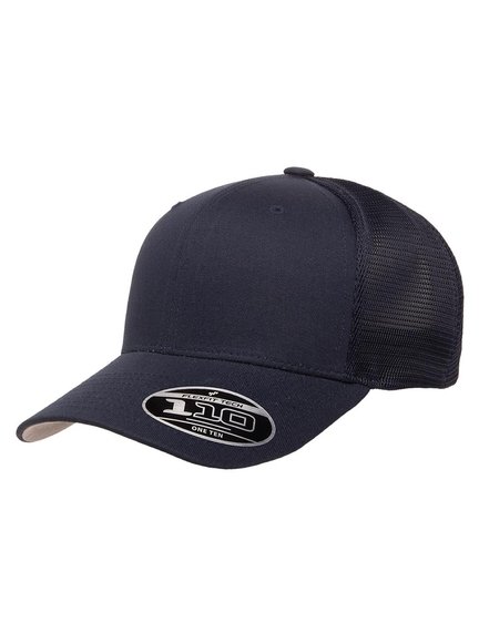 Flexfit 110M Mesh Trucker Cap Flexfit Cap Kappen Hüte Grosshandel