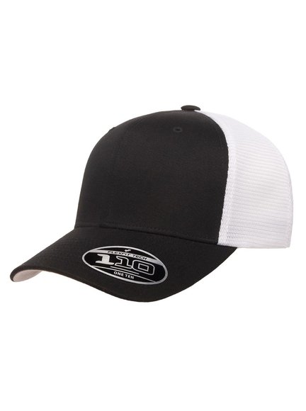 Flexfit 110MT Mesh 2-Tone Trucker Cap Flexfit Cap Kappen Hüte Grosshandel