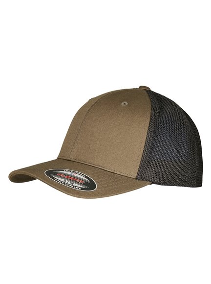 Flexfit Recycled Mesh Trucker Cap Flexfit Cap Kappen Hüte Grosshandel