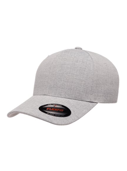 Flexfit Heatherlight Melange Baseball Cap Flexfit Cap Kappen Hüte Grosshandel