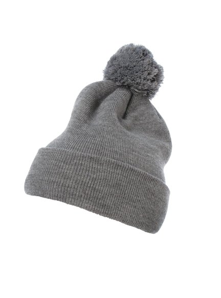 Cuffed Pom Pom Knit Beanie Flexfit Cap Kappen Hüte Grosshandel