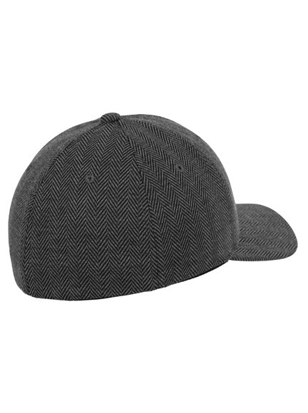 Flexfit Heringbone Melange Baseball Cap Flexfit Cap Kappen Hüte Grosshandel