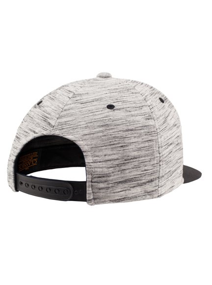 Yupoong Stripes Melange Crown Snapback Cap Flexfit Cap Kappen Hüte Grosshandel