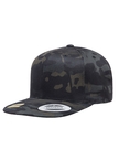 Yupoong Classic Multicam Schwarz Camouflage Flexfit Cap Kappen Hüte Grosshandel