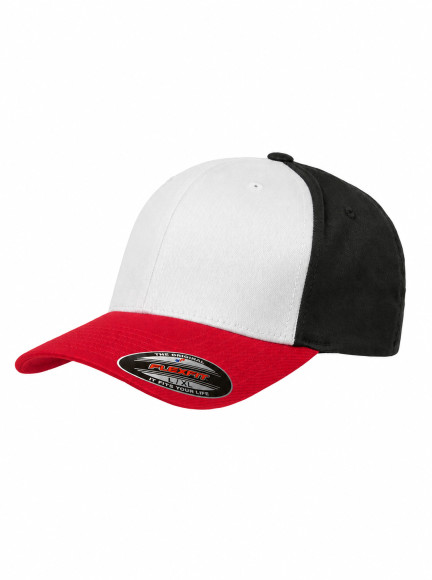 Flexfit 3-Tone Baseball Cap Flexfit Cap Kappen Hüte Grosshandel