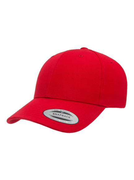Yupoong Premium Curved 6 Panel Classic Baseball Cap Flexfit Cap Kappen Hüte Grosshandel