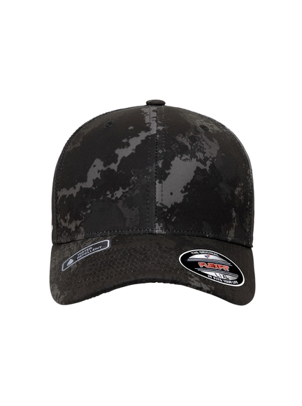 Flexfit VEIL CAMO Cap schwarz Baseball Cap Flexfit Cap Kappen Hüte Grosshandel